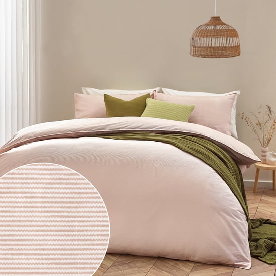Yard Heaton Stripe 100% Cotton Duvet Cover Set - Image 1