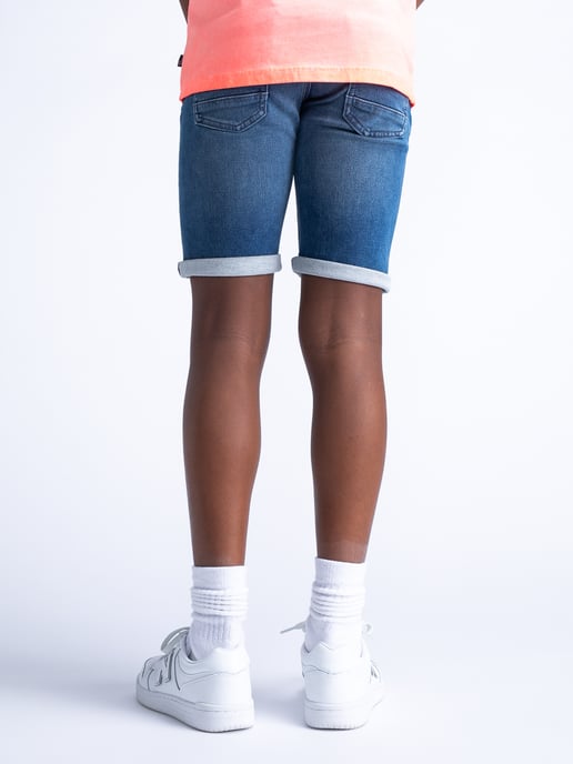 Petrol Industries - Jongens Denim Short Tidalize - Blauw - Image 4