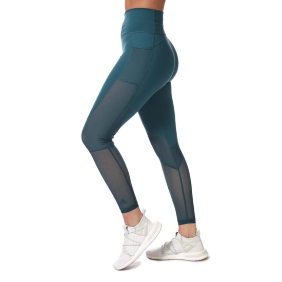 Women's adidas Believe This Summer 7/8 Tights in Teal