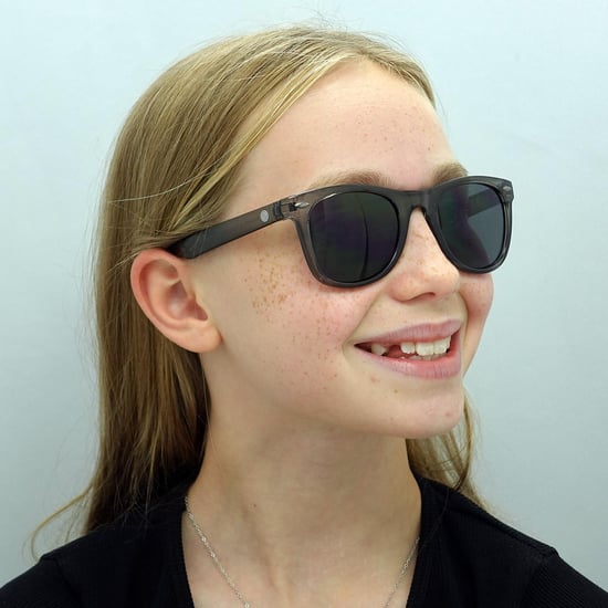 Smarty Rectangle Kids Transparent Smoke Grey X2948