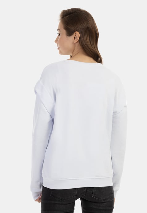 Mymo jumper Dames wit - Image 4