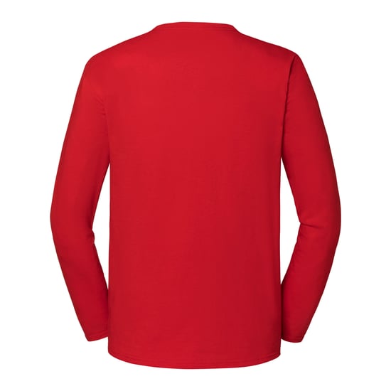 Fruit of the Loom Unisex Volwassen Iconic 195 Effen T-shirt met lange mouwen (Rood) - Image 2