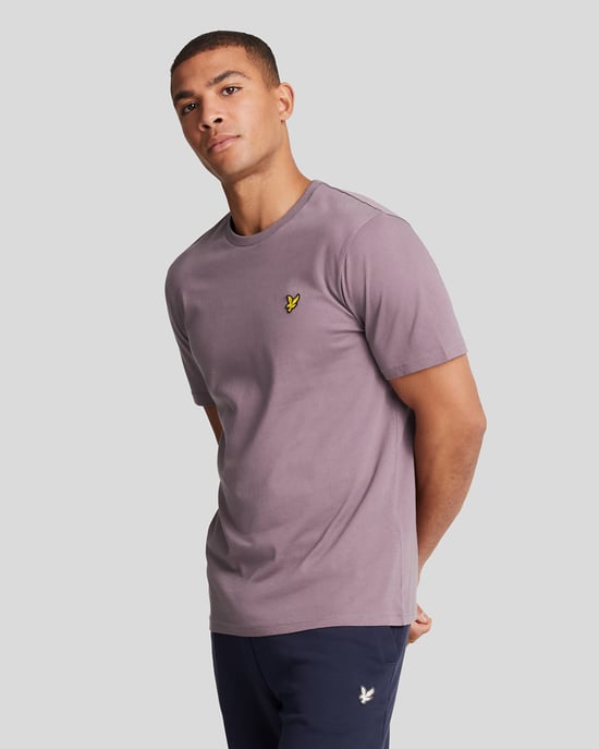 Mens Plain T-Shirt in Pink - Image 1