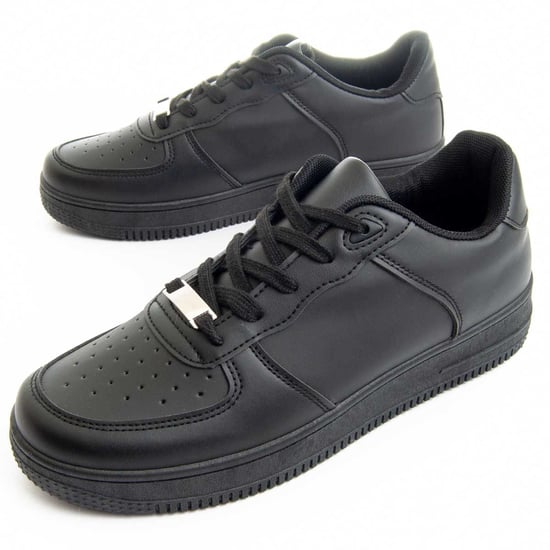 Montevita Sneaker Force In Black - Image 1