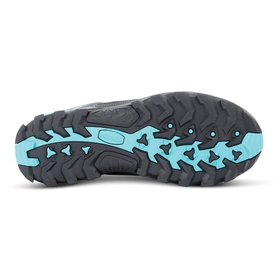 Regatta Womens/Ladies Samaris III Low Walking Shoes (Steel Grey/Turquoise)
