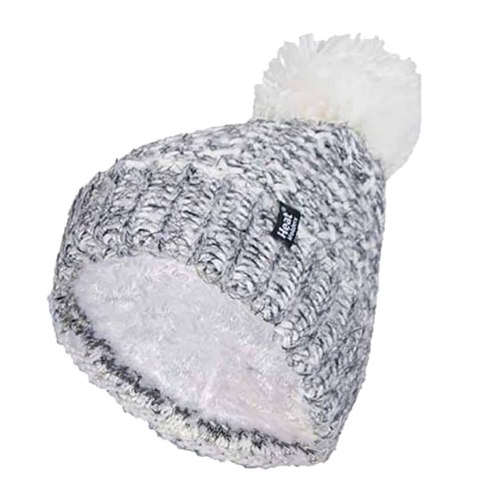 Heat Holders - Thermische Bobble-hoed voor dames - Zwart - Image 1