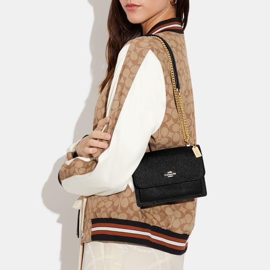 Crossgrain Leather Mini Klare Crossbody Bag