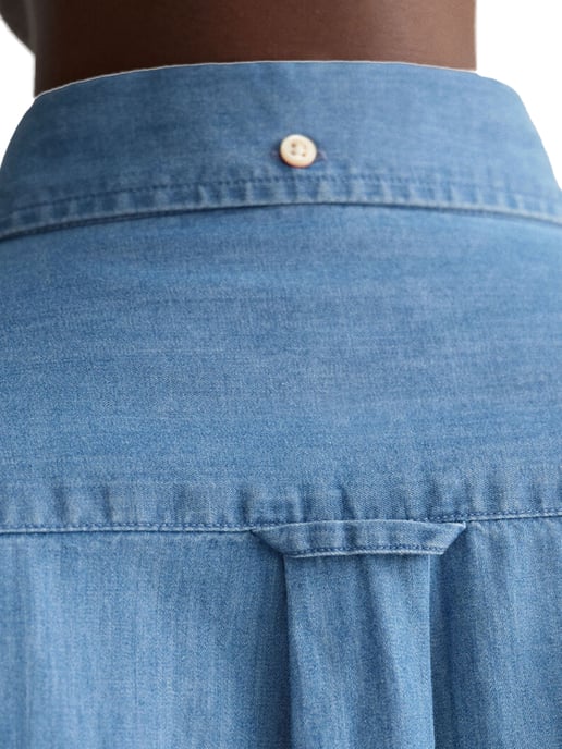 Gant Mens Regular Fit Shirt | The Indigo Shirt - Image 4