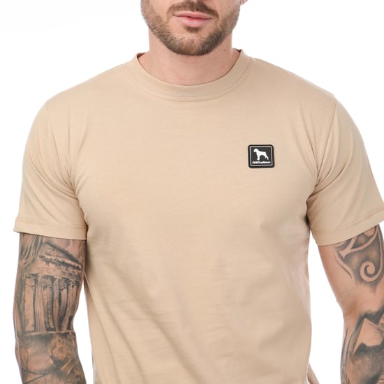 Men's One True Saxon Dixon T-Shirt in Sand - Image 3