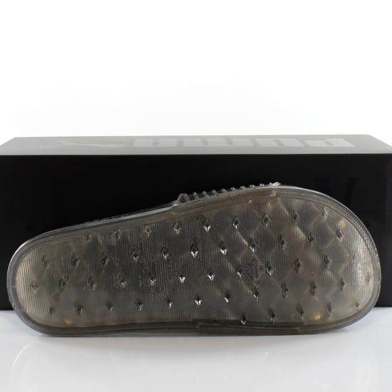 Puma x Rihanna Fenty Jelly Womens Black Sliders