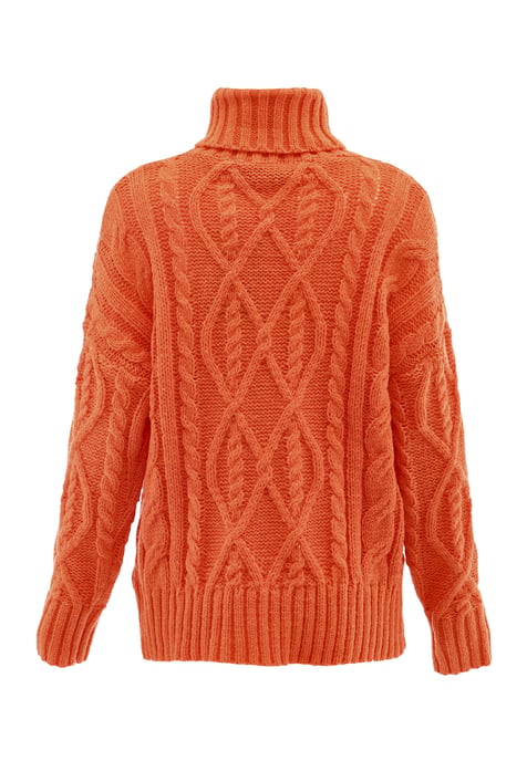 Mymo Trui met coltrui Dames oranje - Image 2