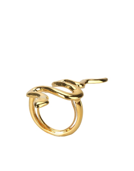 Kenneth Jay Lane Gold Plated Ring