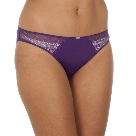 Transparent lace waist panties 1387902515 women