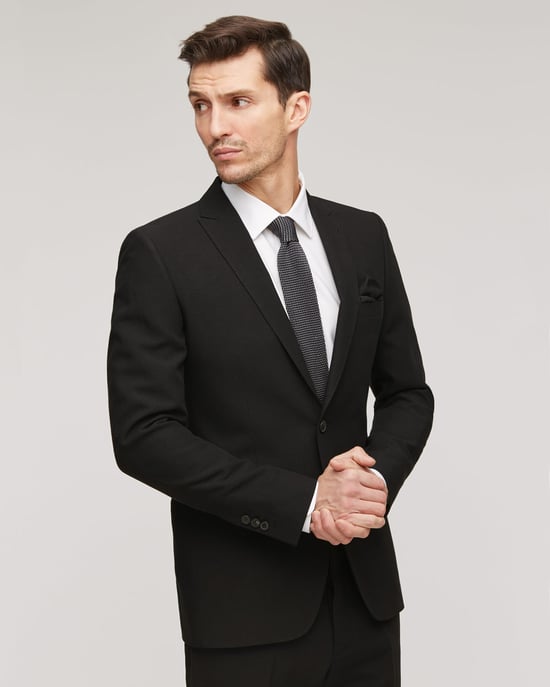Wool Linenen 2 Button Tailored Jacket
