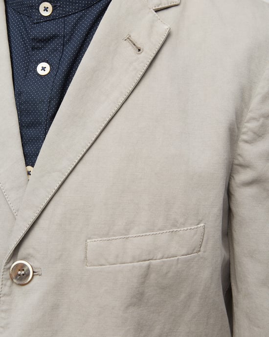 Cotton Linenen 3 Button Jacket
