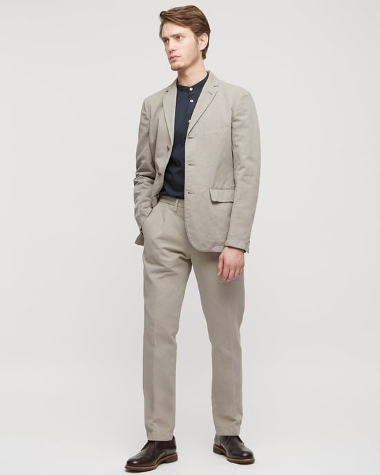 Cotton Linenen 3 Button Jacket