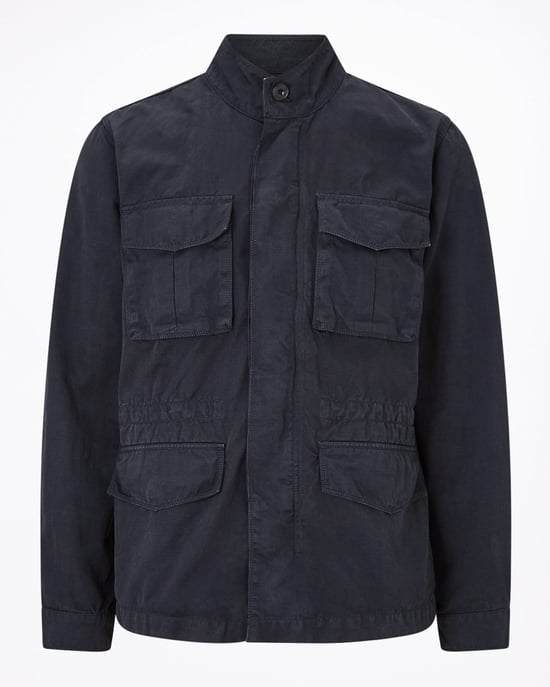 Cotton Linenen Field Jacket