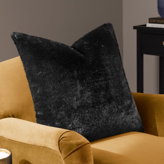 Paoletti Stanza Faux Fur Cushion Cover - Image 6
