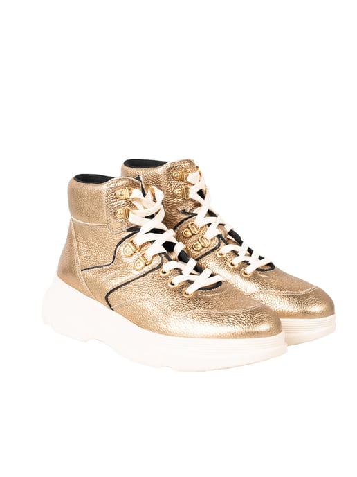 Geox Sneaker D Macaone B Dam Guld - Image 2
