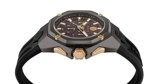 Philipp Plein Octagon Men's Black Watch PWTBA0323 - Image 2