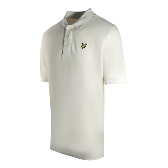 Lyle & Scott Textured Tipped Light Mist Polo Shirt - Image 2