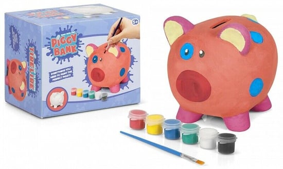 Tobar Paint Your Own Ceramin Piggy Bank/Money Box