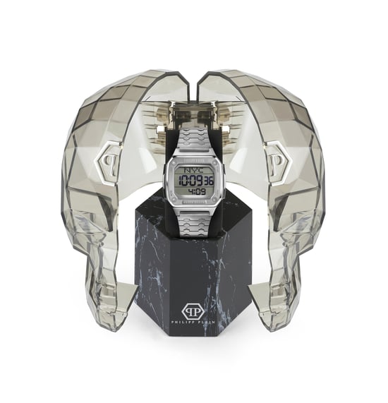 Philipp Plein Hyper $hock Unisex's Silver Watch PWHAA0521 - Image 4