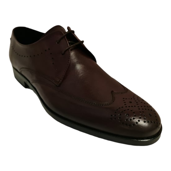 Man's Monkstrap Shoe Sergio Doñate color Burgundy - Image 2