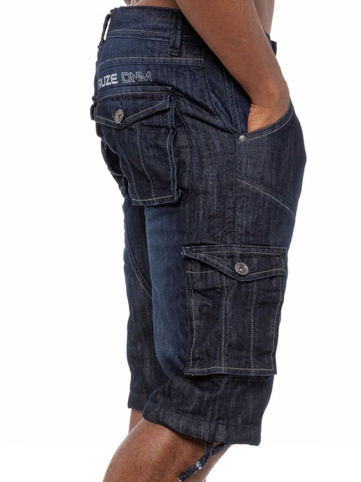 Kruze Mens Cargo Combat Shorts