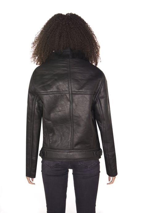 Women's B3 Flying jacket from sheepskin Bergamo
