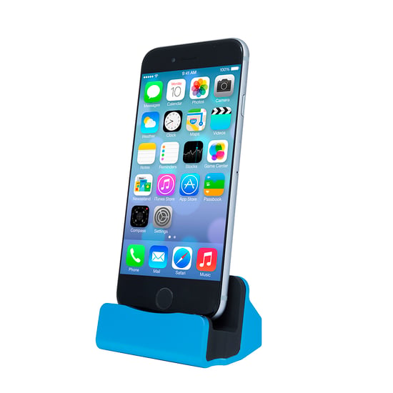 Aquarius Desktop Charging Dock Blue
