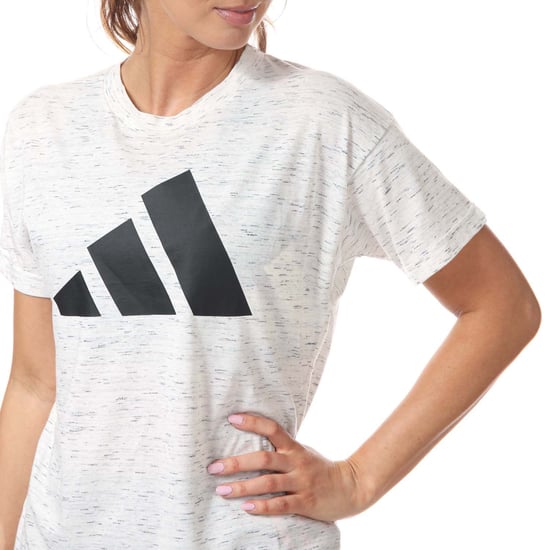 Women's adidas Sport Inspired Winners 2.0 T-Shirt in White Marl - Image 6