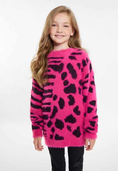 Mymo Gebreide trui Meisje roze - Image 3