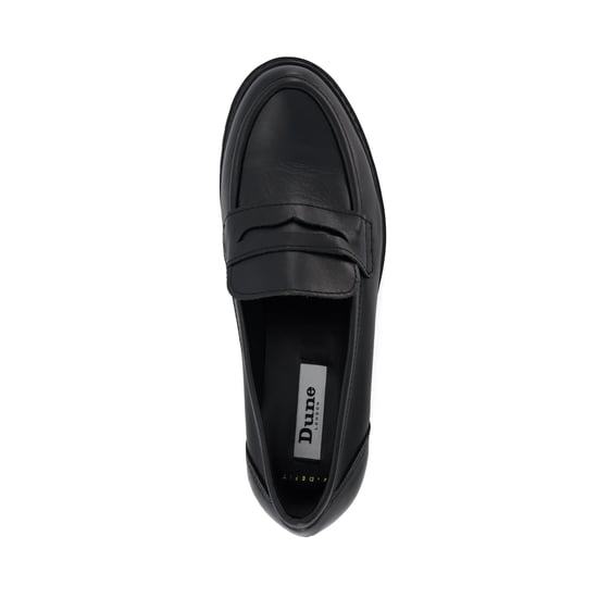 Dune Ladies WF GILD Wide Fit Cleated Penny Loafers Wf Gild