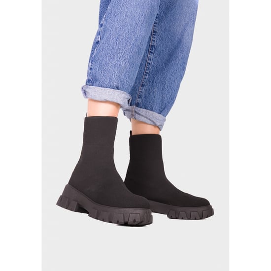 María Barceló Sock Boot in Black