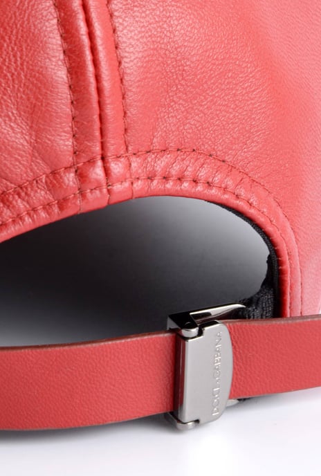 Dolce & Gabbana Men Leather Baseball Cap - Image 4