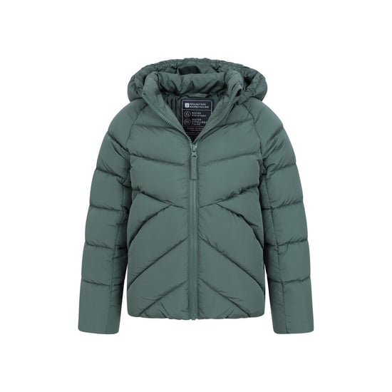 Mountain Warehouse Chill gewatteerde jas voor kinderen (Groen) - Image 3