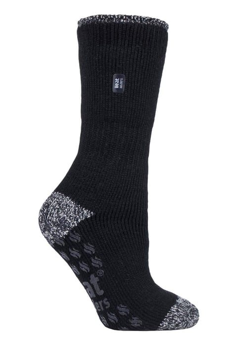 HEAT HOLDERS - Ladies Non Skid Thermal Slipper Socks with Grips - Image 1