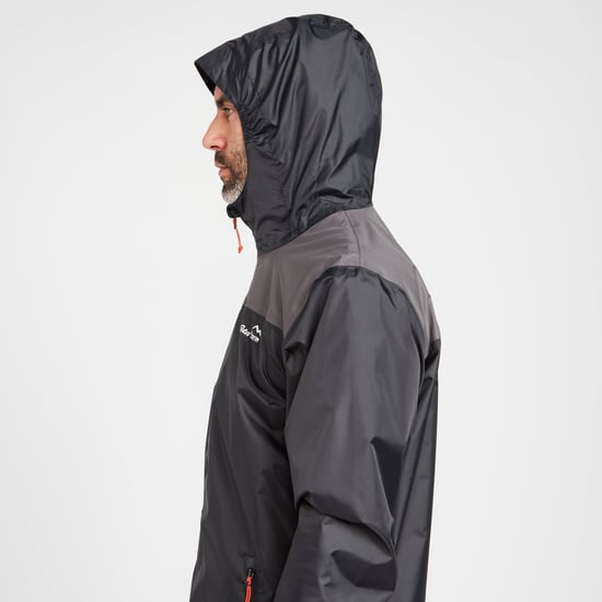 Peter Storm Men's Cyclone Lightweight Waterproof Jacket with Fitted Hood, Hiking Raincoat