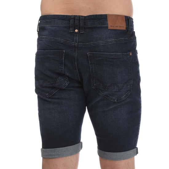 Men's Duck and Cover Zeki Denim Shorts in Blue