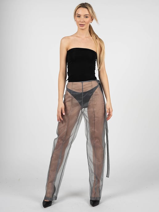 Patrizia Pepe Trousers Woman's Grey - Image 2