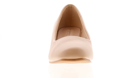 Comfort Plus Carly Womens Court Shoes nude