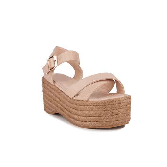Platform sandal Montevita in Beige