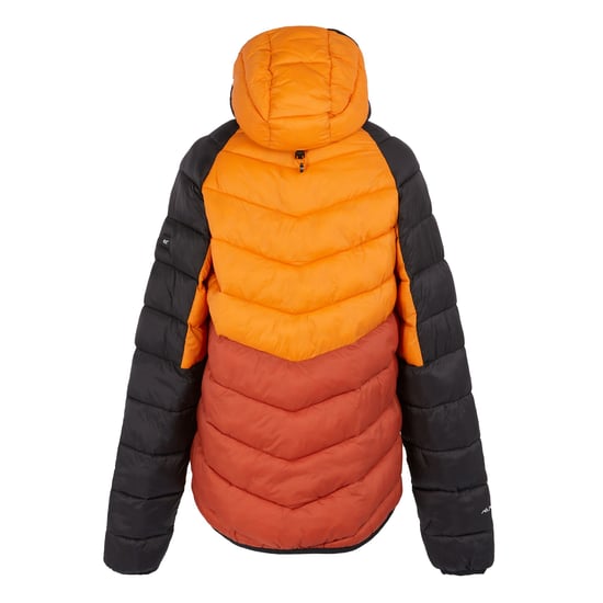 Regatta Mens Dalent Hooded Insulated Jacket (Fox/Red Ochre)