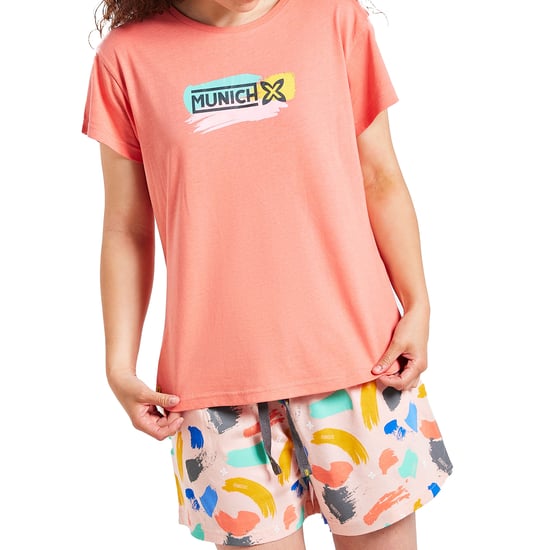 Women's short-sleeved and round neck pajamas MUEH0100 - Image 2