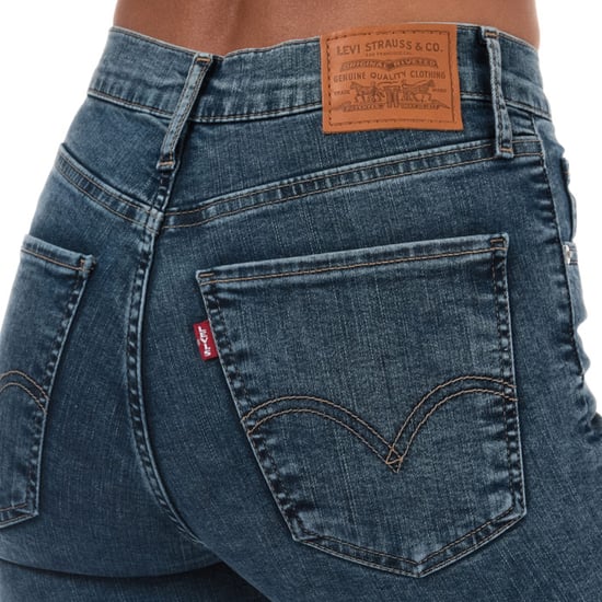 Women's Levis Mile High Super Skinny Jeans in Denim
