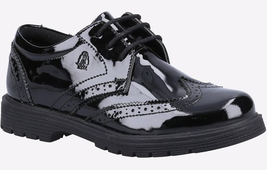 Hush Puppies Senior Sally Patent Girls Junior - Image 2