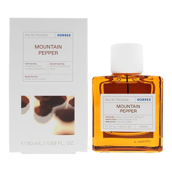 Korres Mountain Pepper Eau De Toilette 50ml - Image 1