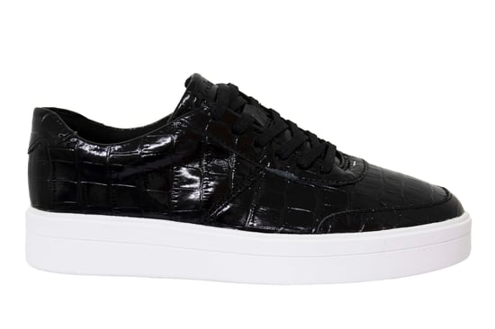 Clarks Hero Walk Womens Black Trainers