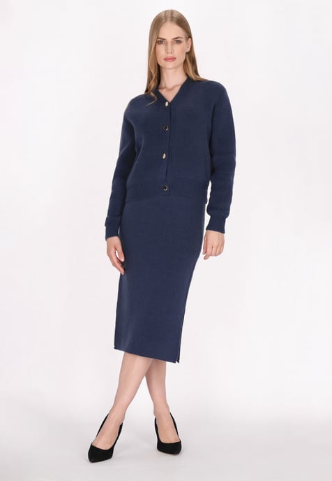 Dreimaster Vest Dames marine - Image 2